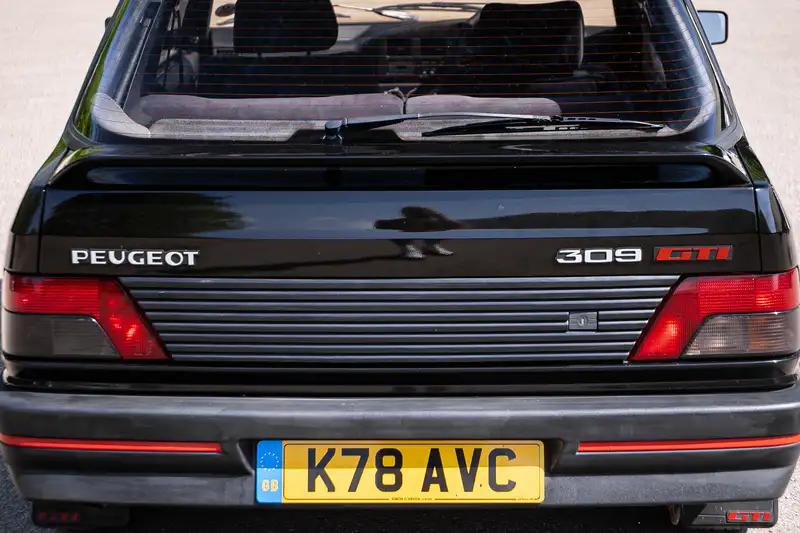 1992 Peugeot 309 GTI (Phase 2)-Sold