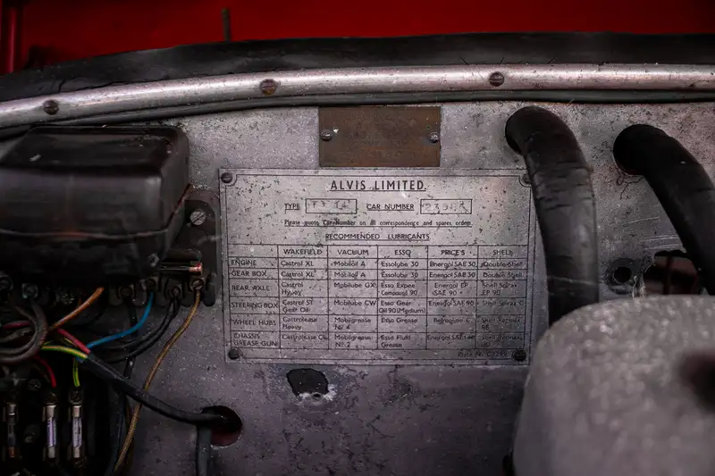 1950 Alvis TB Fourteen Two-Seater-Sold