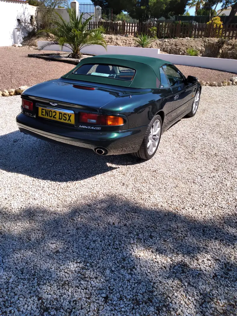 2002 Aston Martin DB7 Vantage Volante-Sold