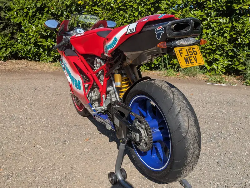Iconic Auctioneers | 2006 Ducati 749 'Airwaves' 748cc-Sold