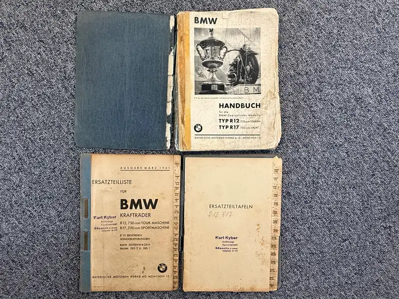 c1935 BMW R17 Project 735cc-Sold