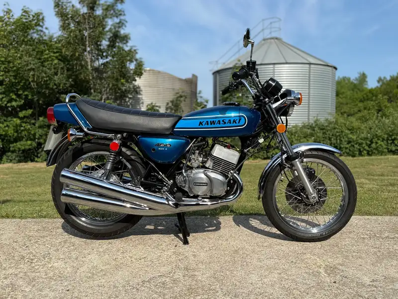 1973 Kawasaki S3 400 398cc-Sold