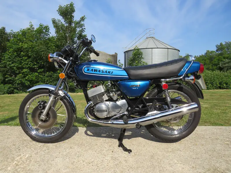 1973 Kawasaki S3 400 398cc-Sold