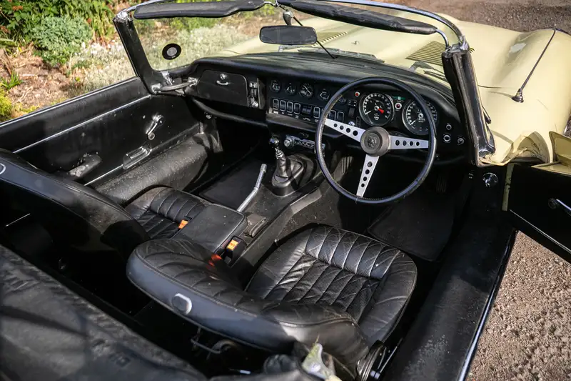 1973 Jaguar E-Type Series 3 Roadster with Hardtop - 15,764 M-For Sale