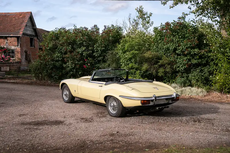 1973 Jaguar E-Type Series 3 Roadster with Hardtop - 15,764 M-For Sale