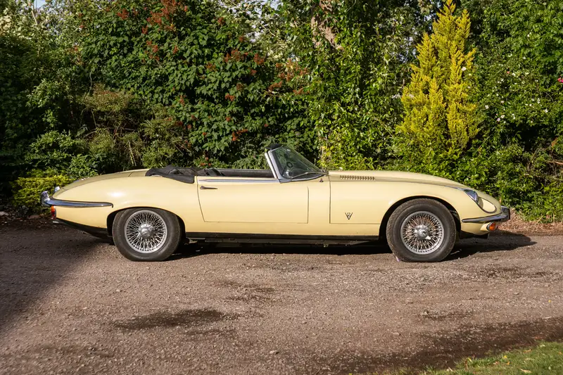 1973 Jaguar E-Type Series 3 Roadster with Hardtop - 15,764 M-For Sale