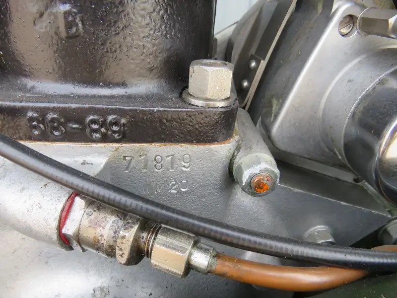 1942 BSA WM20 496cc-Sold