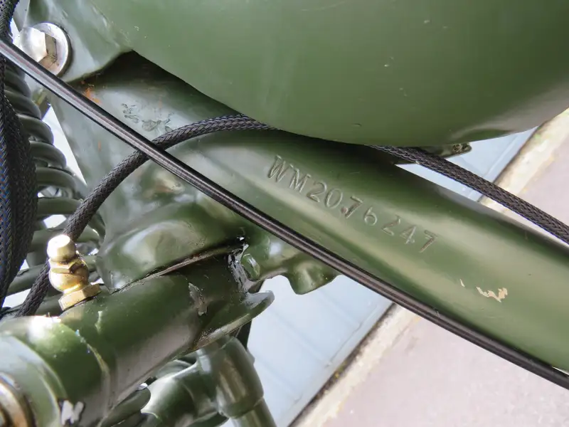 1942 BSA WM20 496cc-Sold