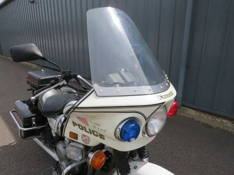Iconic Auctioneers | 1992 Kawasaki KZ1000P Police bike 998cc-Sold