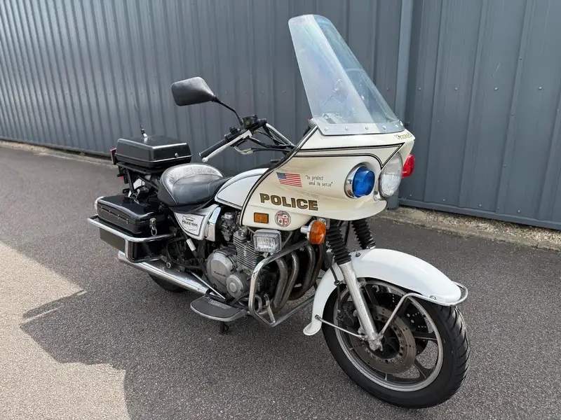Iconic Auctioneers | 1992 Kawasaki KZ1000P Police bike 998cc-Sold