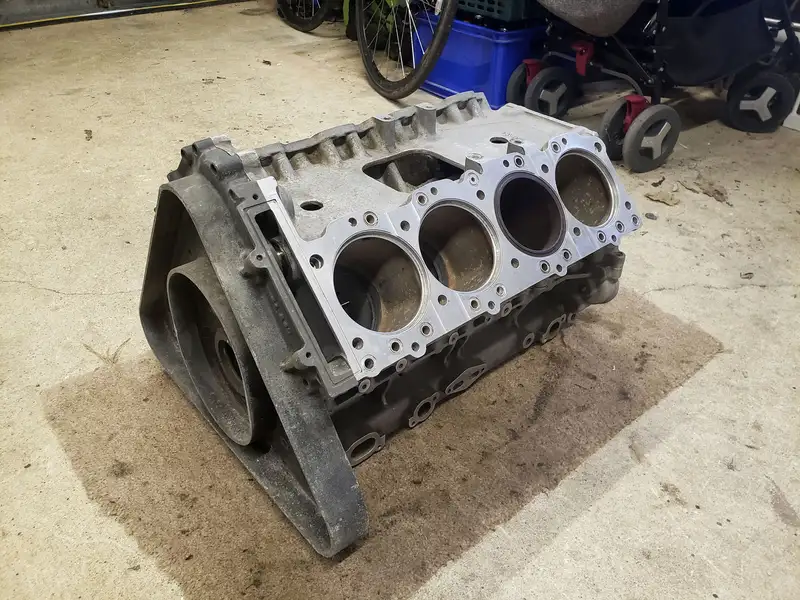 Ford DFV Formula 1 V8 Engine Block and Sump-For Sale