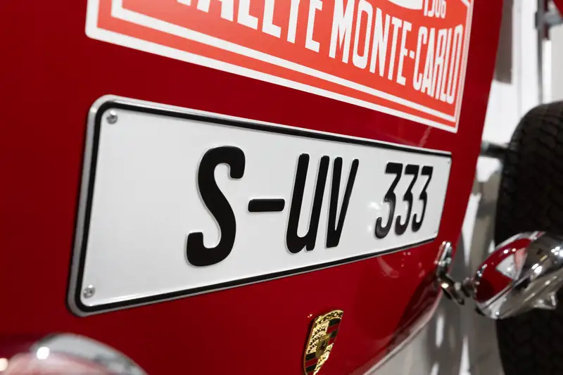 Porsche Monte Carlo Rally Display-For Sale