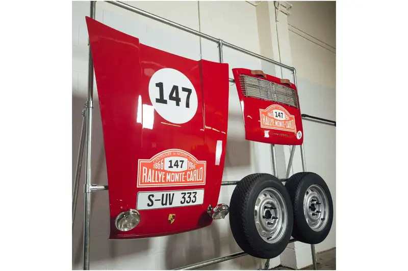 Porsche Monte Carlo Rally Display-For Sale