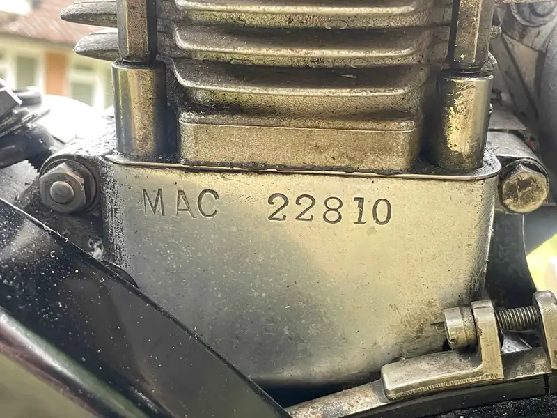 1956 Velocette MAC 349cc-Sold