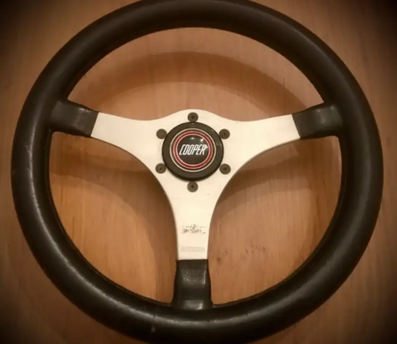 Momo Cooper 'Jackie Stewart' Steering Wheel-For Sale
