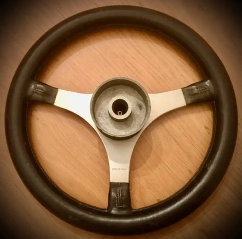Iconic Auctioneers | Momo Cooper 'Jackie Stewart' Steering Wheel