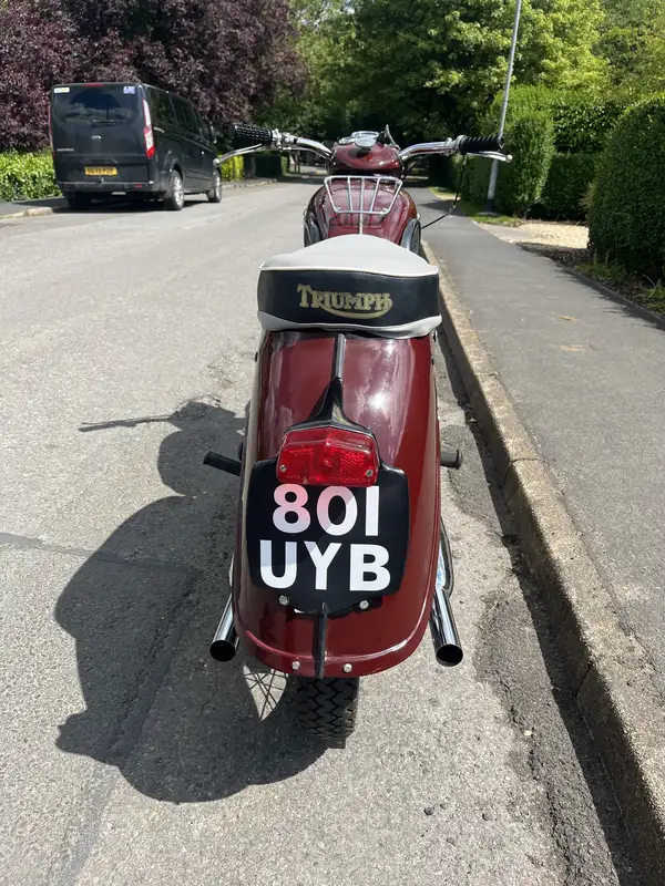 1963 Triumph 5TA Speed Twin 500cc-Sold