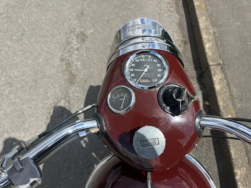1963 Triumph 5TA Speed Twin 500cc-Sold