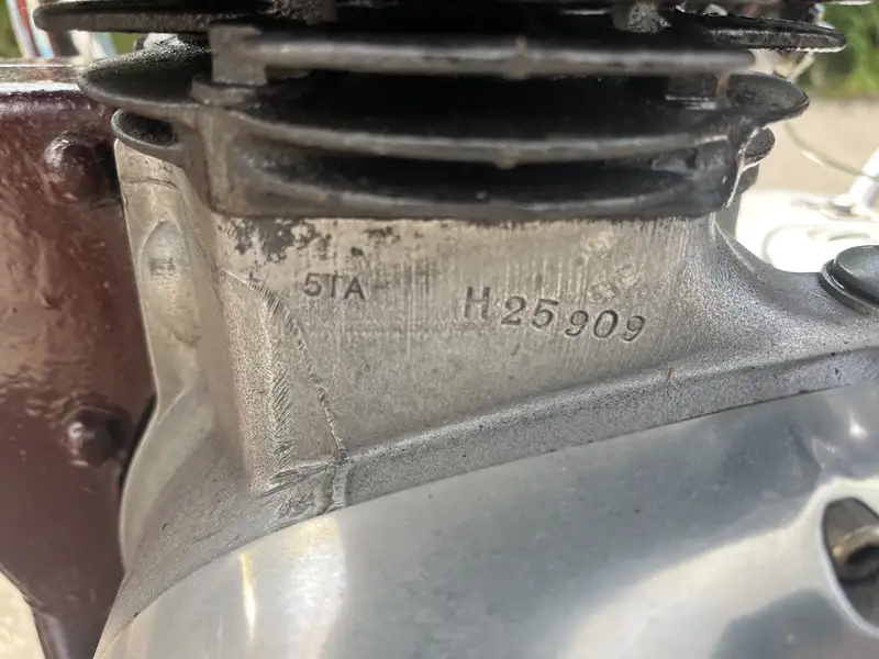 1963 Triumph 5TA Speed Twin 500cc-Sold