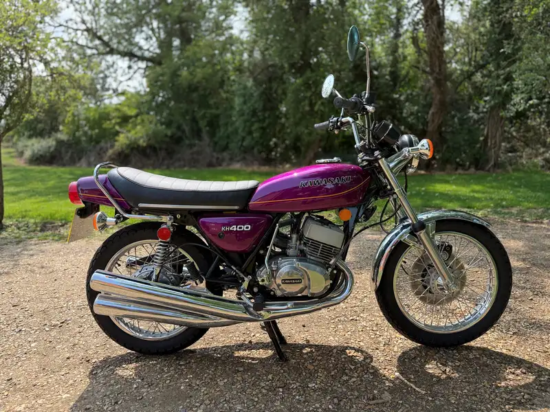 Iconic Auctioneers | 1977 Kawasaki KH400 400cc-For Sale