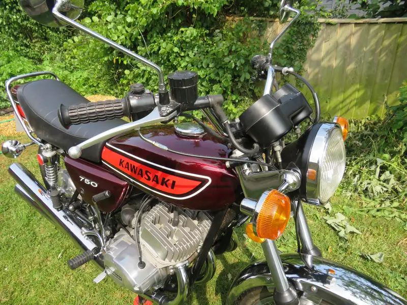 Iconic Auctioneers | 1975 Kawasaki H2C 748cc-Sold