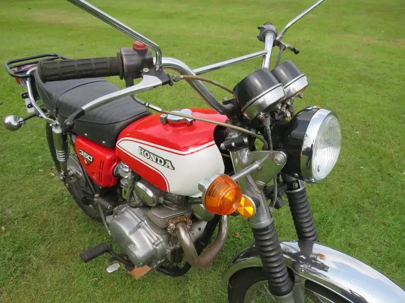 1973 Honda CL350 Scrambler K5 325cc-Sold