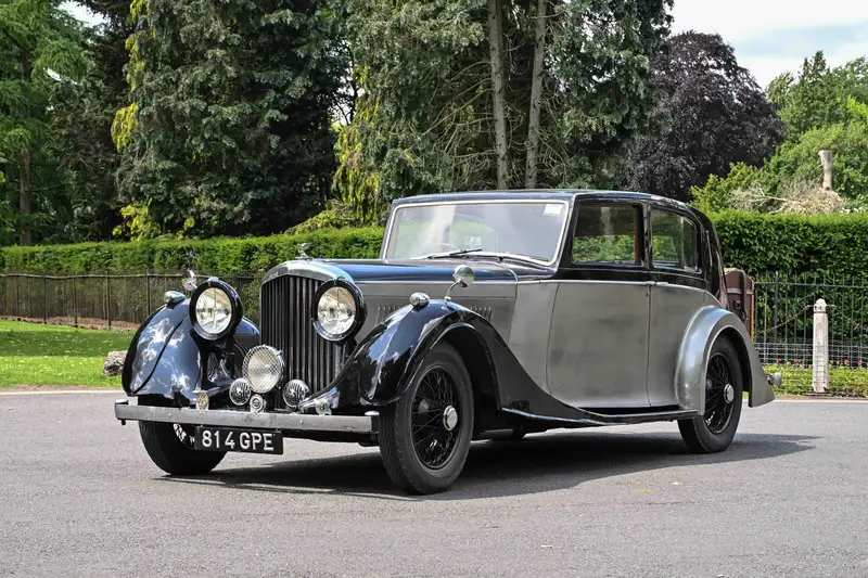 1938 Bentley 4 1/4 Litre Park Ward Pillarless Saloon-For Sale
