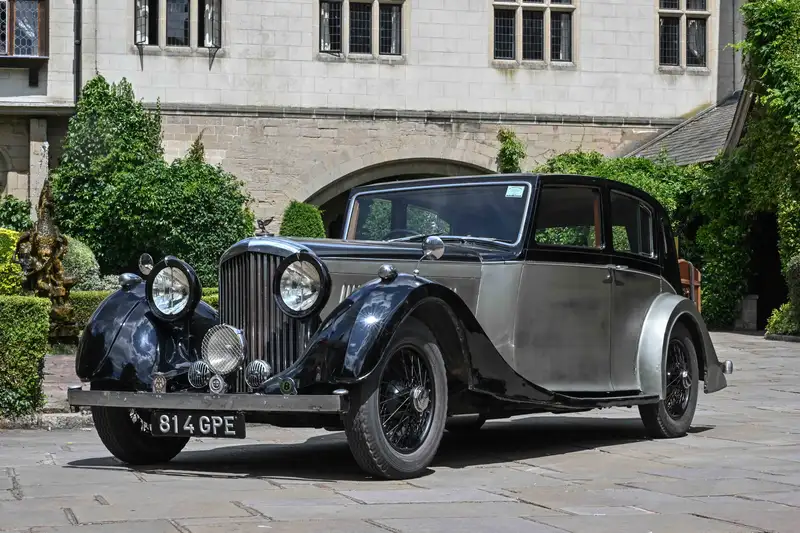 1938 Bentley 4 1/4 Litre Park Ward Pillarless Saloon-For Sale