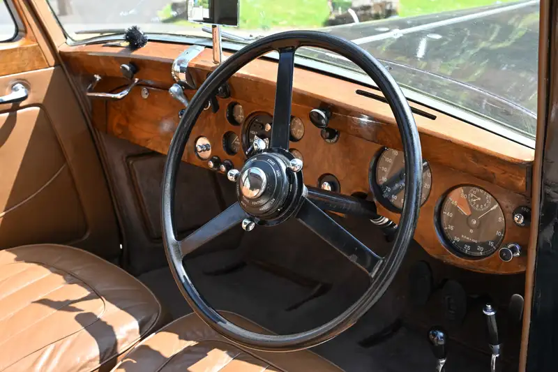 1938 Bentley 4 1/4 Litre Park Ward Pillarless Saloon-For Sale