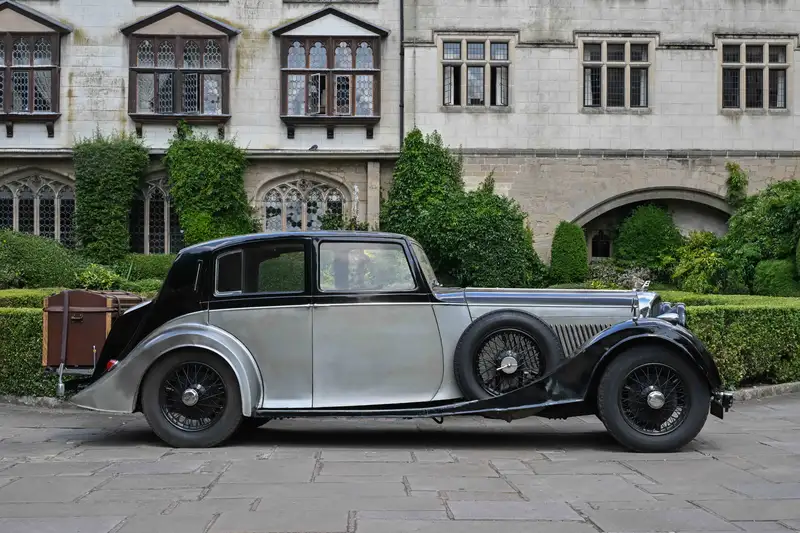 1938 Bentley 4 1/4 Litre Park Ward Pillarless Saloon-For Sale