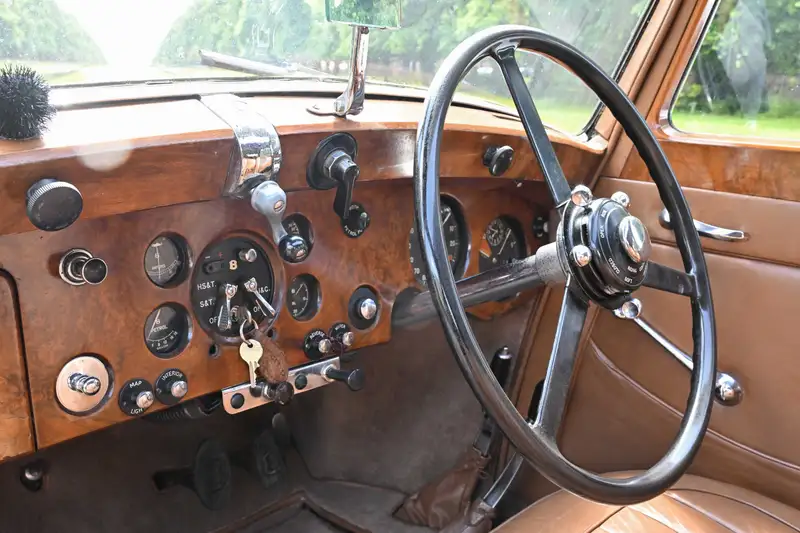 1938 Bentley 4 1/4 Litre Park Ward Pillarless Saloon-For Sale