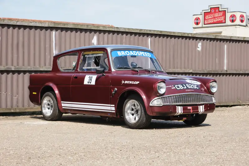 1965 Ford Anglia 105E Broadspeed Race Car-For Sale