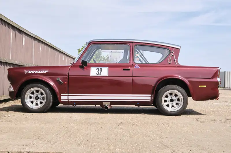 1965 Ford Anglia 105E Broadspeed Race Car-For Sale