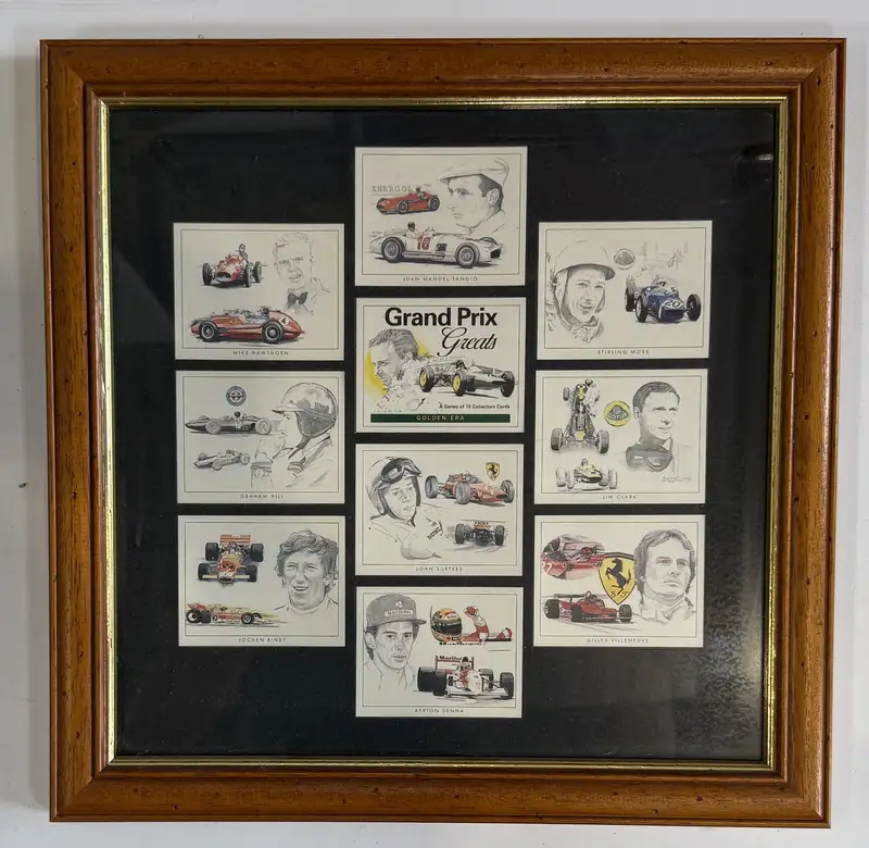 Charity Lot: Selection of Motorsport Related Images and Prin-For Sale