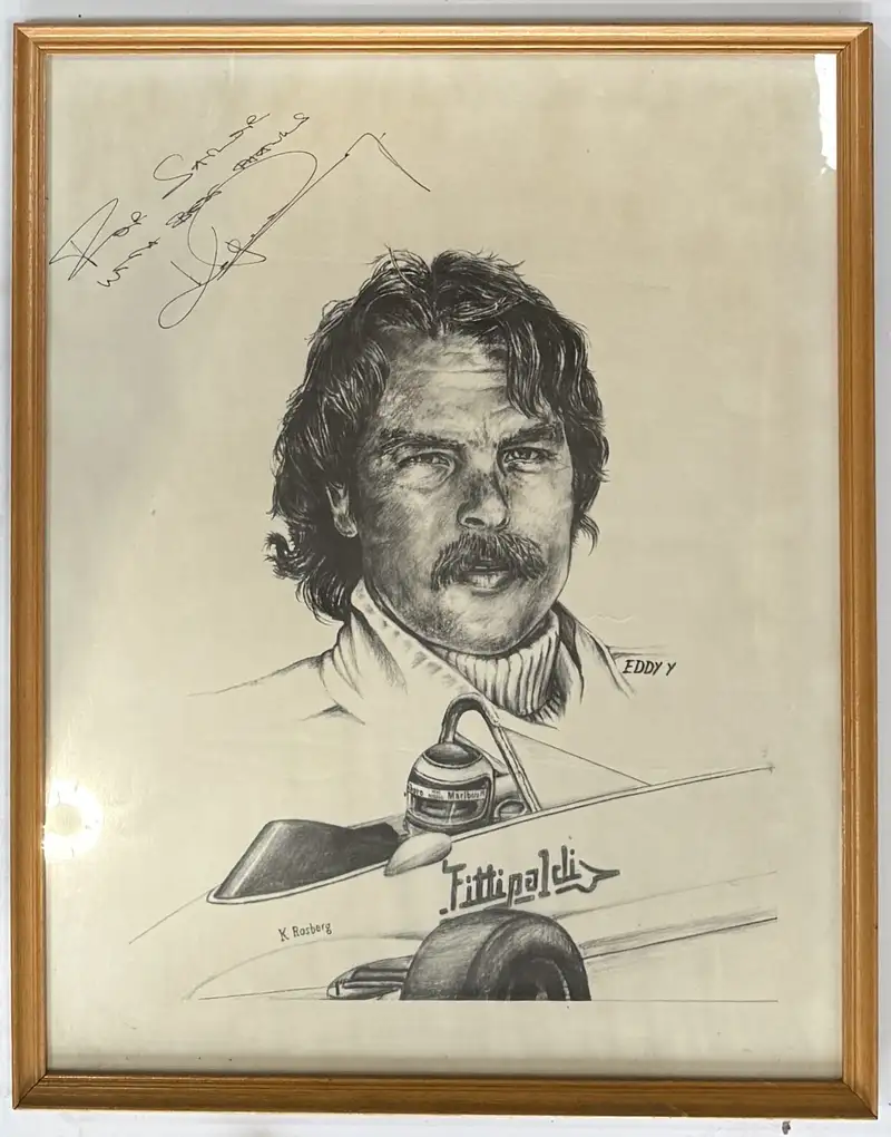Charity Lot: Selection of Motorsport Related Images and Prin-For Sale