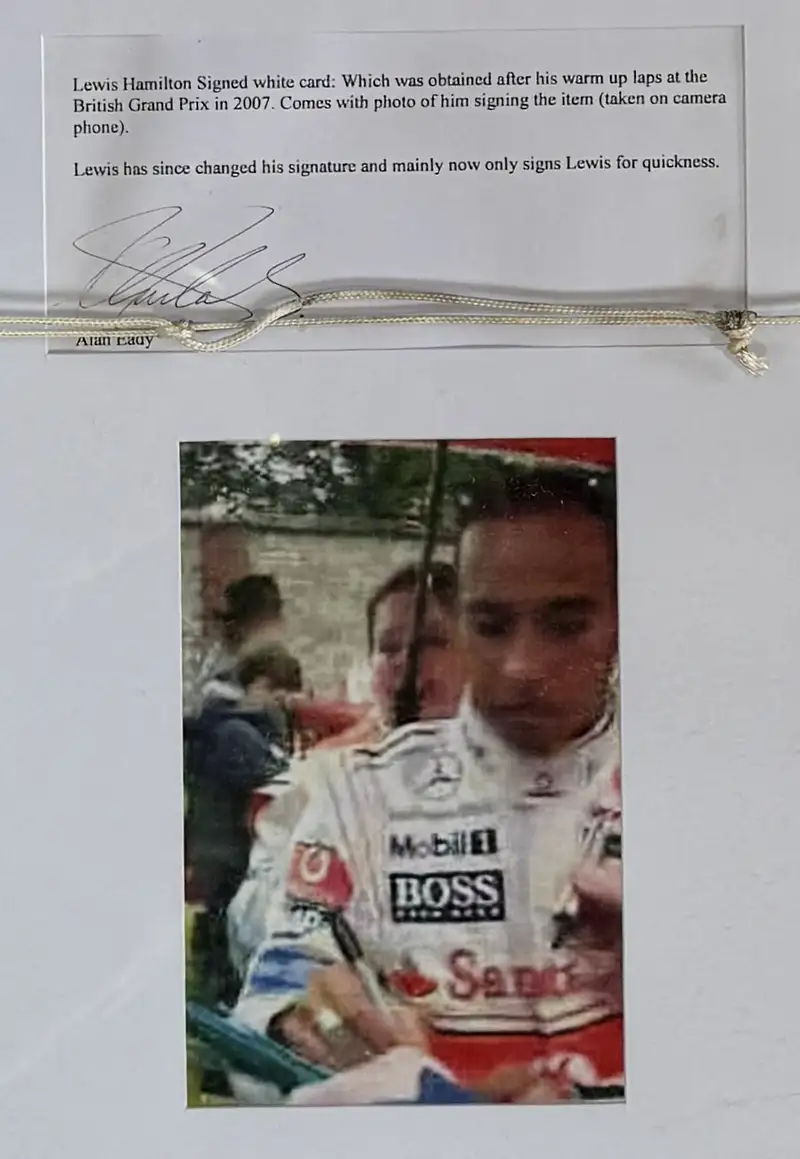 Charity Lot: Selection of Motorsport Related Images and Prin-For Sale