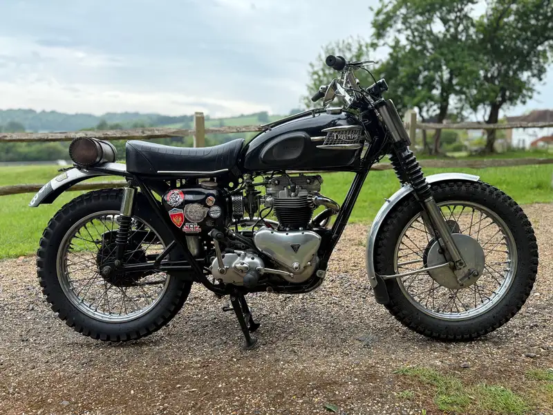 1961 Triumph TR6 Trophy 'Desert Sled' 649cc-For Sale