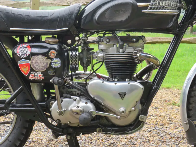 1961 Triumph TR6 Trophy 'Desert Sled' 649cc-For Sale