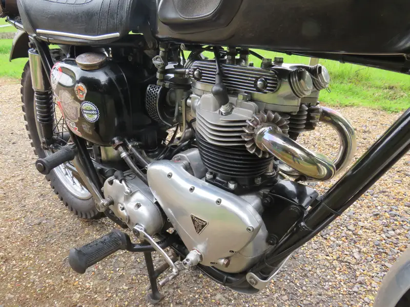 1961 Triumph TR6 Trophy 'Desert Sled' 649cc-For Sale