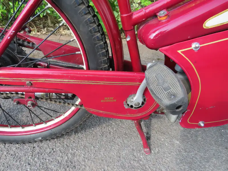 1955 New Hudson 2F Autocycle 98cc-Sold