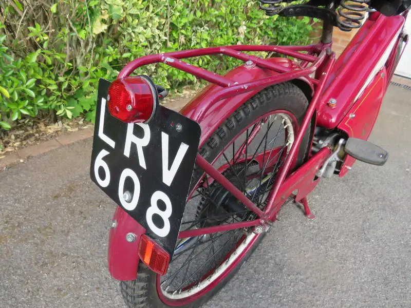 1955 New Hudson 2F Autocycle 98cc-Sold