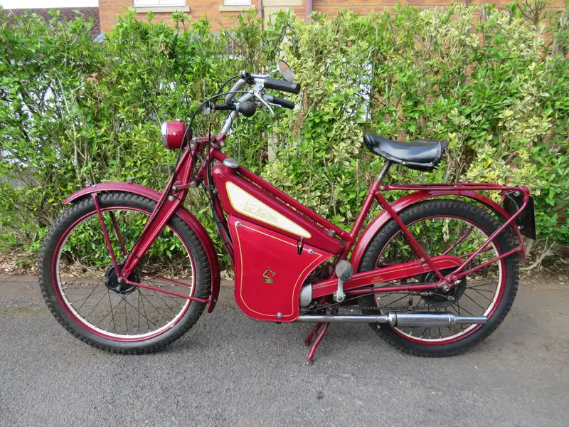 1955 New Hudson 2F Autocycle 98cc-Sold