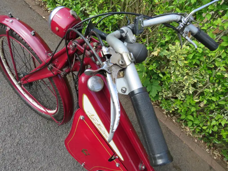 1955 New Hudson 2F Autocycle 98cc-Sold