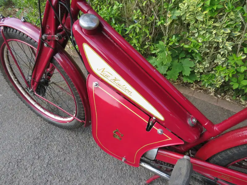 1955 New Hudson 2F Autocycle 98cc-Sold