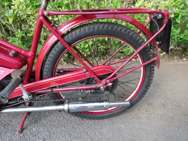 1955 New Hudson 2F Autocycle 98cc-Sold