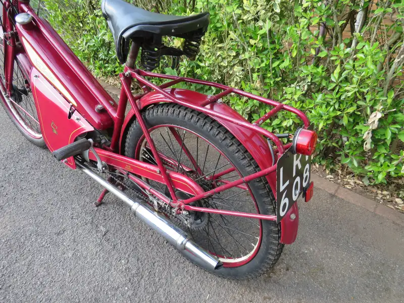 1955 New Hudson 2F Autocycle 98cc-Sold