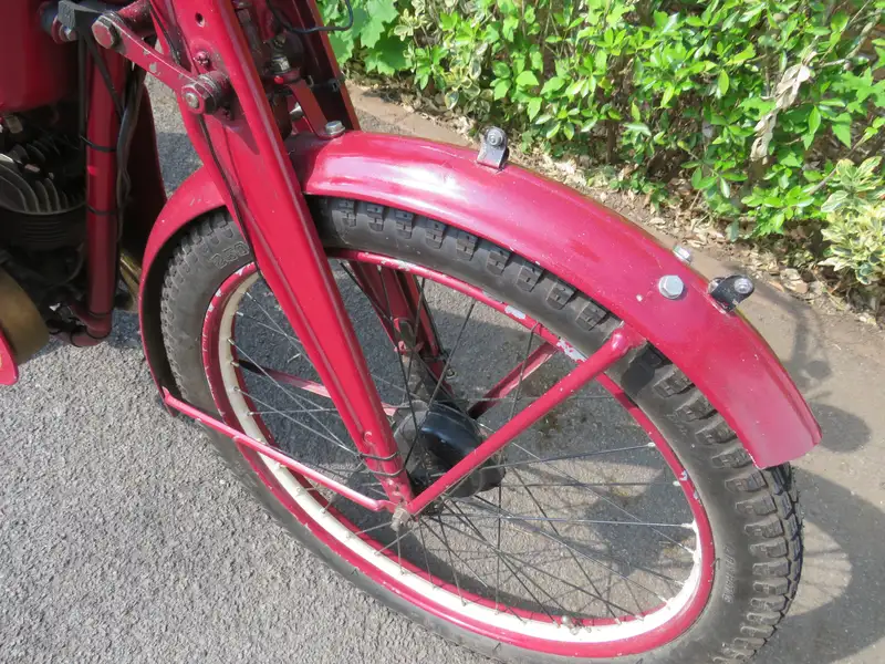 1955 New Hudson 2F Autocycle 98cc-Sold