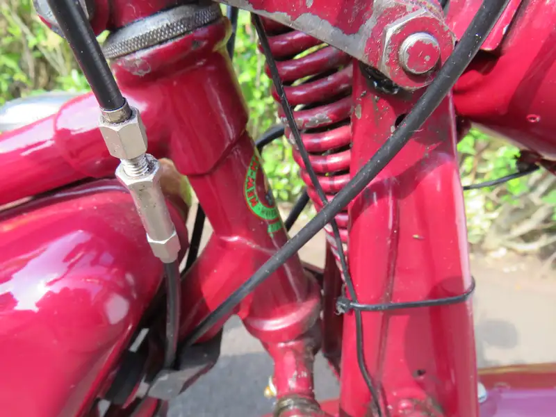 1955 New Hudson 2F Autocycle 98cc-Sold
