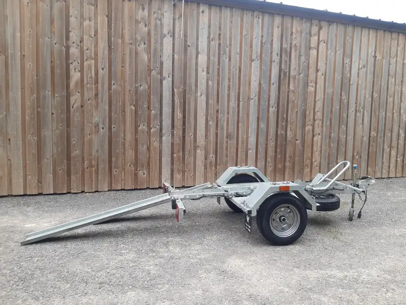 Phoenix 'Fat Boy' Single Bike Folding Trailer-Sold