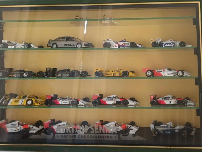 A Very Special Ayrton Senna Model Racing Car Collection-Sold